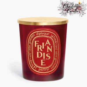 Friandise (Sweet Treat) Classic candle with golden lid